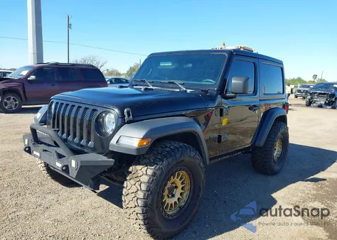 2023 Jeep Wrangler 2-Door Sport S 4X4 z USA, uszkodzony, nr VIN 1C4HJXAG7PW650438